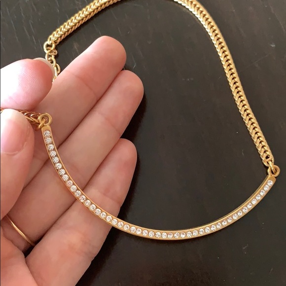 Vita Fede rose gold and diamond collar necklace - Picture 3 of 4